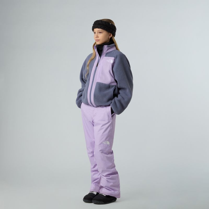 Детски суитшърт от полар The North Face Yumiori Full Zip twilight galaxy/lite lilac 2