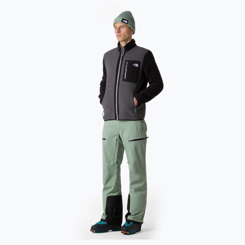 Мъжки суитшърт The North Face Yumiori Full Zip антрацитно сиво/черно/монументално сиво 2