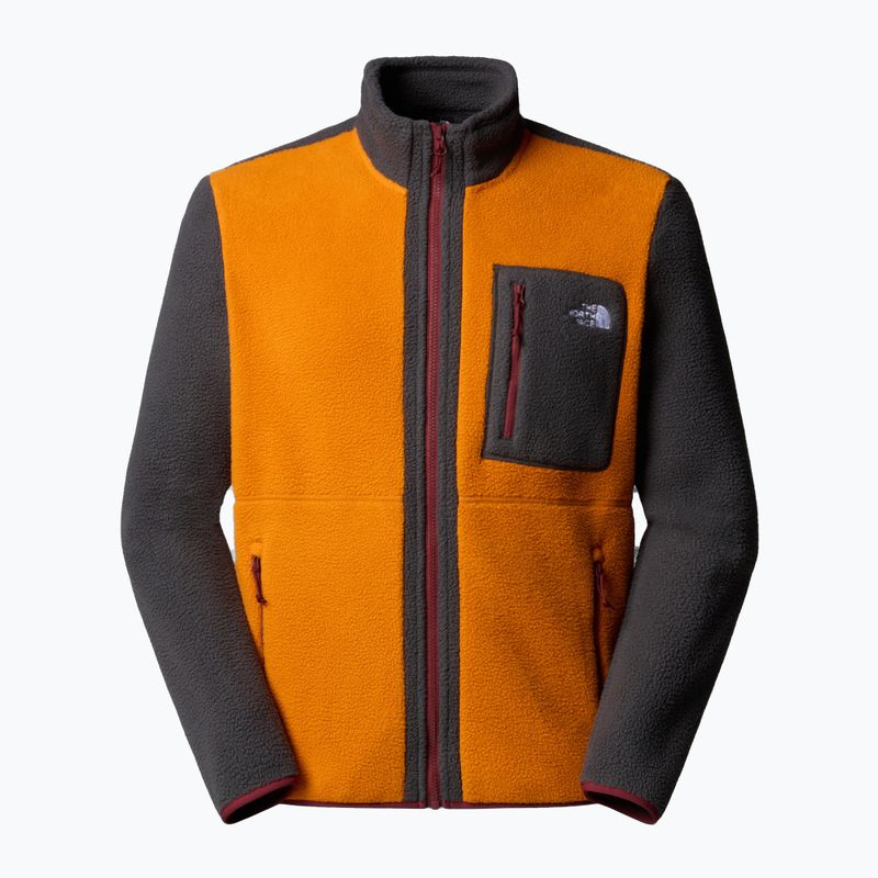 Мъжки суитшърт The North Face Yumiori full zip agate orange/asphalt grey 5