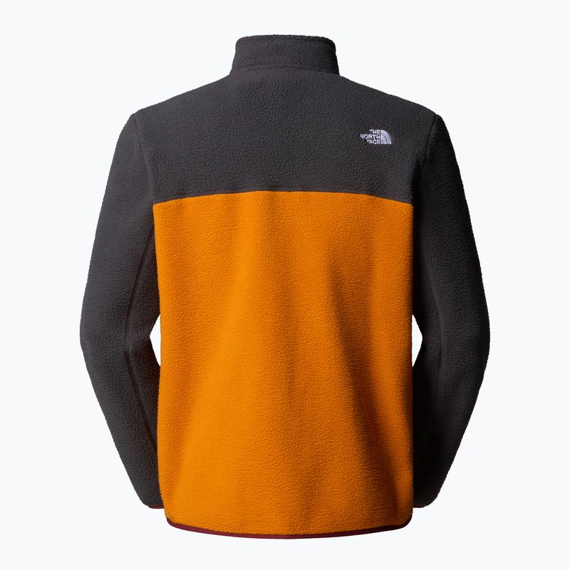 Мъжки суитшърт The North Face Yumiori full zip agate orange/asphalt grey 6