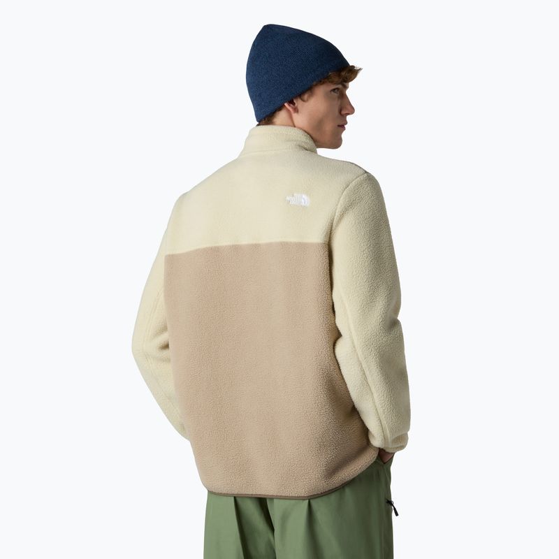 Мъжки суитшърт The North Face Yumiori 1/4 Zip mushroom grey/gravel/mocha brown 3