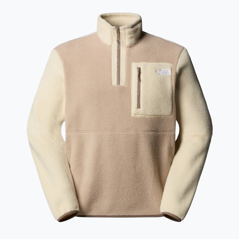 Мъжки суитшърт The North Face Yumiori 1/4 Zip mushroom grey/gravel/mocha brown 4