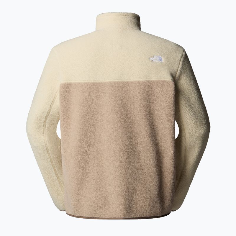 Мъжки суитшърт The North Face Yumiori 1/4 Zip mushroom grey/gravel/mocha brown 5