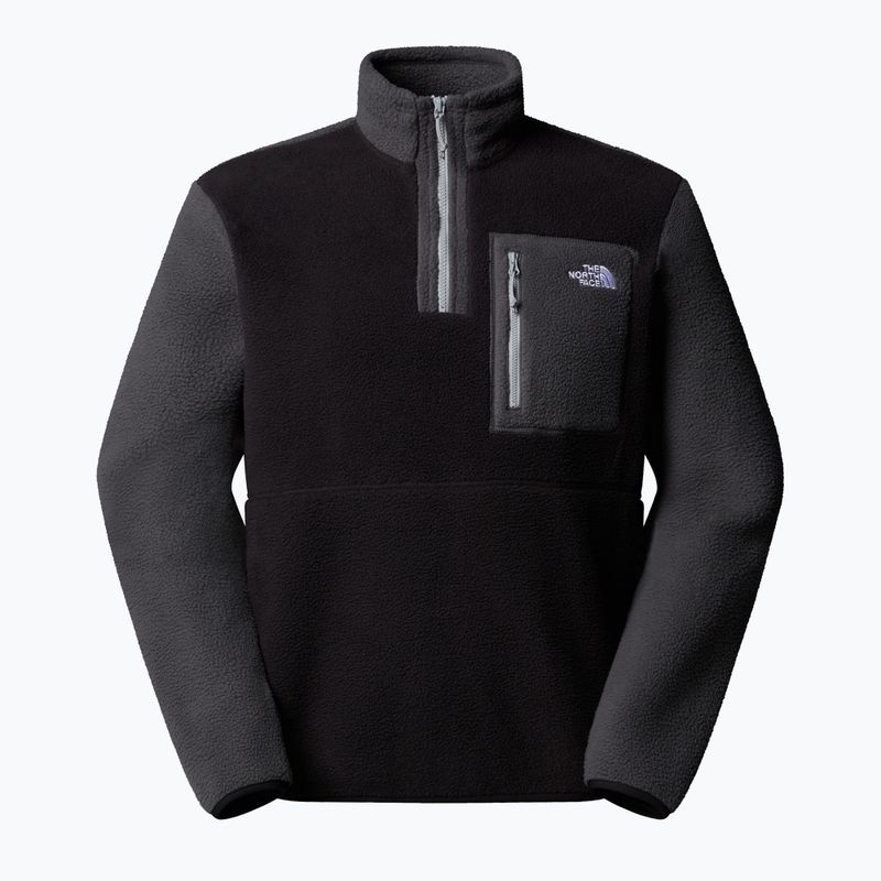 Мъжки суитшърт The North Face Yumiori 1/4 Zip black/asphalt grey/monument grey 4