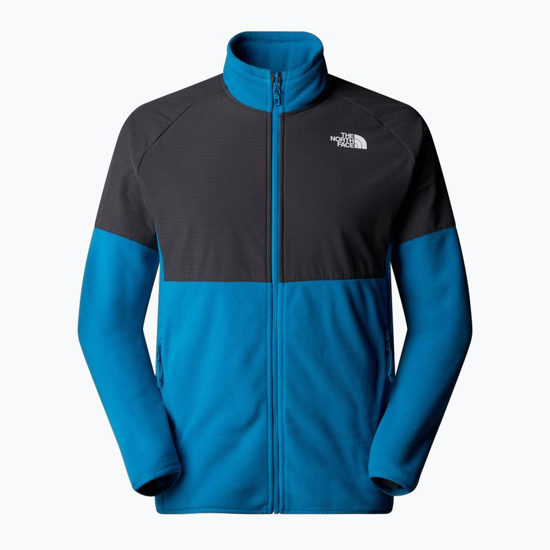 Мъжки суитшърт The North Face Glacier Heavyweight Full Zip dusk blue/asphalt grey 4