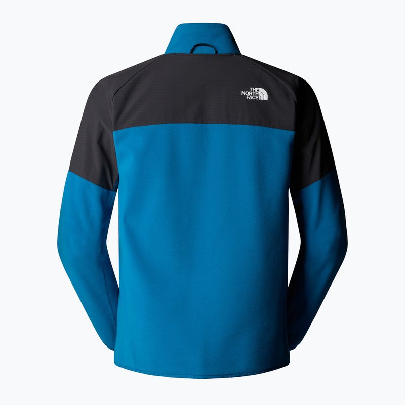 Мъжки суитшърт The North Face Glacier Heavyweight Full Zip dusk blue/asphalt grey 5