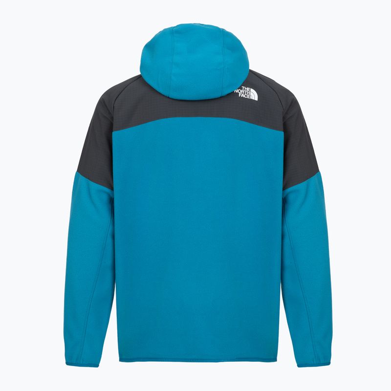 Мъжки суитшърт The North Face Glacier Heavyweight Full Zip HD dusk blue/asphalt grey 2