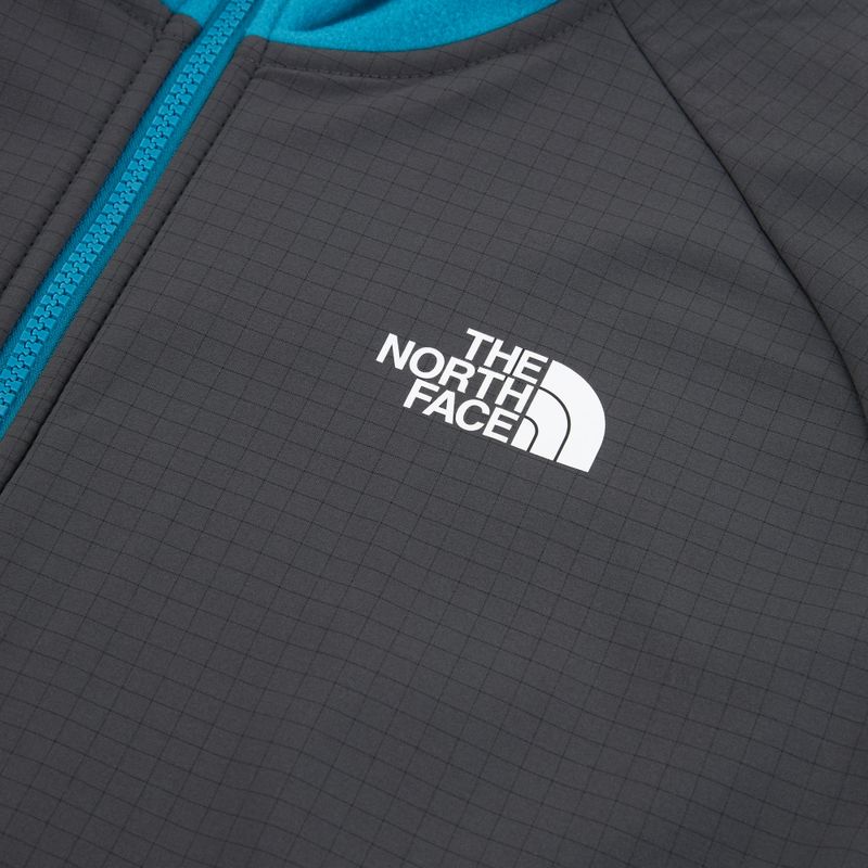 Мъжки суитшърт The North Face Glacier Heavyweight Full Zip HD dusk blue/asphalt grey 3