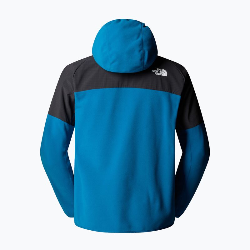 Мъжки суитшърт The North Face Glacier Heavyweight Full Zip HD dusk blue/asphalt grey 2