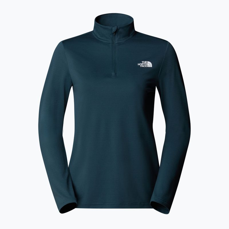 Дамска тениска The North Face Flex 1/4 Zip Slim deep cypress 4