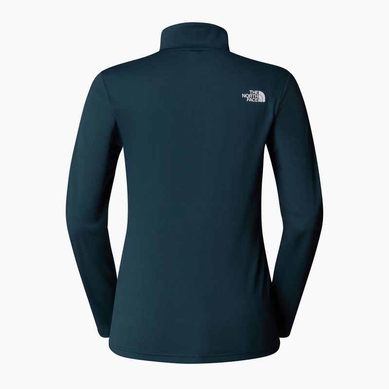 Дамска тениска The North Face Flex 1/4 Zip Slim deep cypress 5