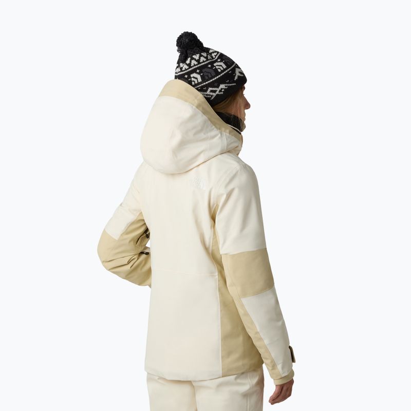 Дамско ски яке The North Face Lenado white dune/gravel 3