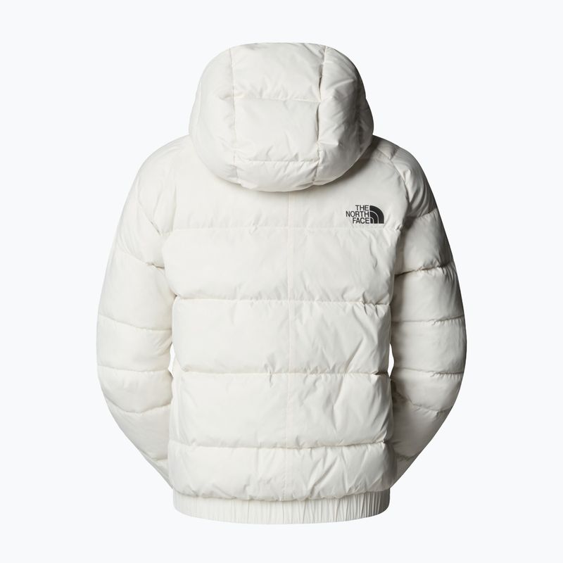 Дамско пухено яке The North Face Hyalite Down Hoodie white dune 3