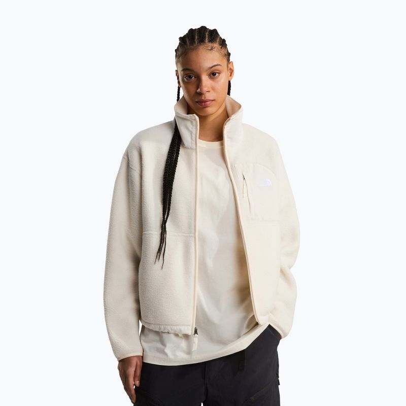 Дамски поларен суитшърт The North Face Yumiori Off Peak Full Zip white dune 4