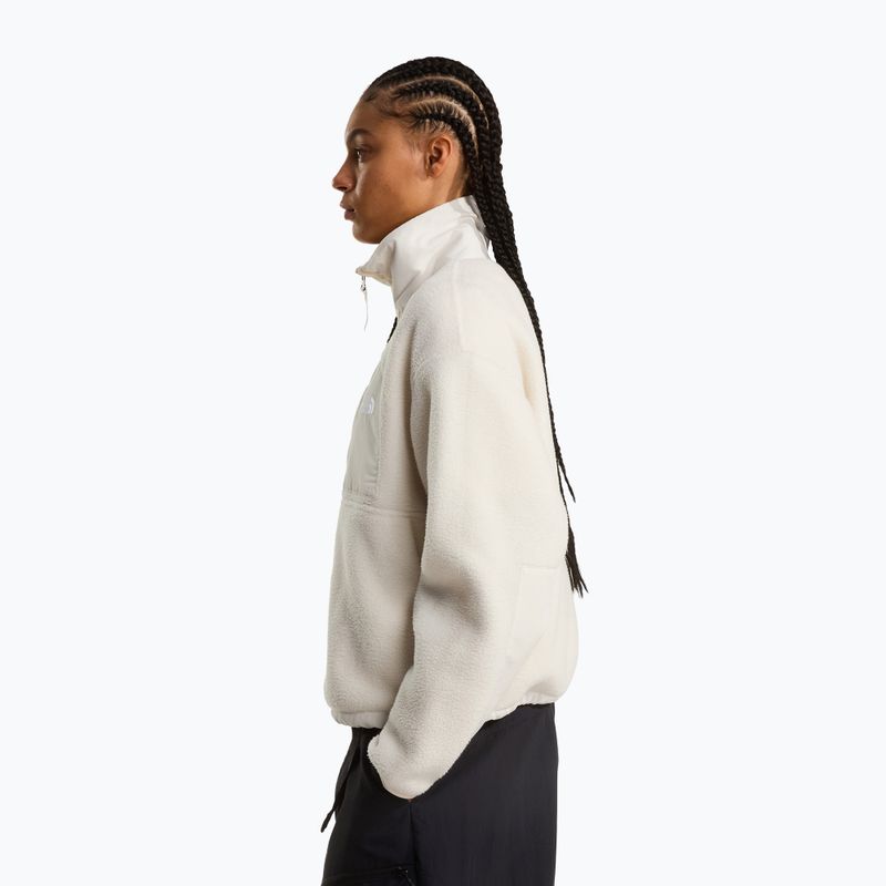 Дамски поларен суитшърт The North Face Yumiori Off Peak Full Zip white dune 5