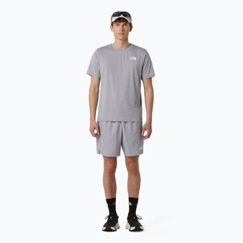 Мъжка тениска The North Face 24/7 Reg pale grey heather 2