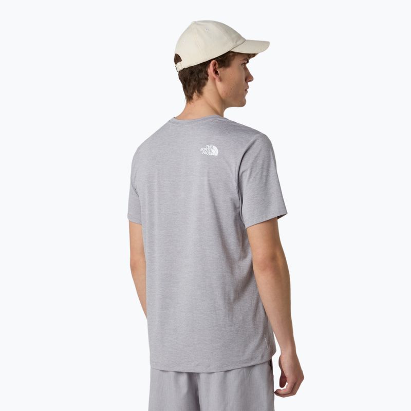 Мъжка тениска The North Face 24/7 Reg pale grey heather 3