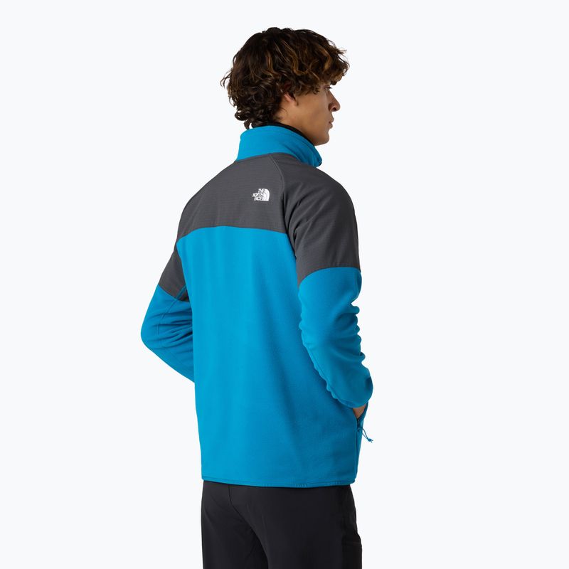 Мъжки суичър The North Face Glacier Heavyweight 1/2 Zip dusk blue/asphalt grey 3