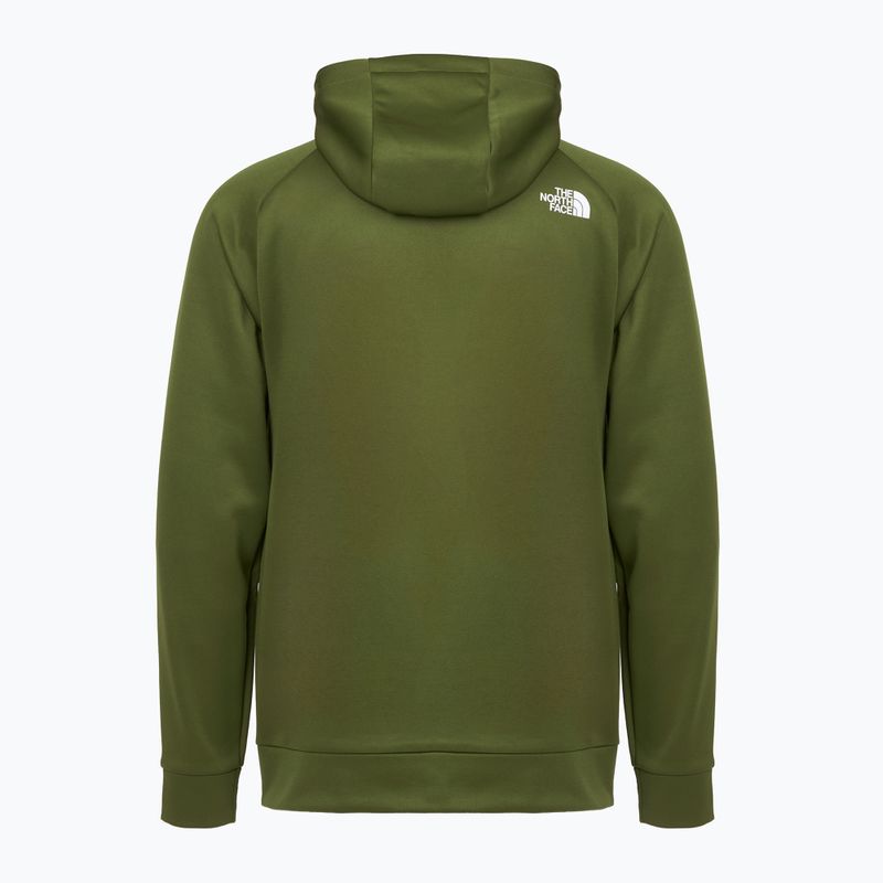 Мъжки суитшърт The North Face Reaxion Fleece Full Zip Hoodie woodland green/black 2
