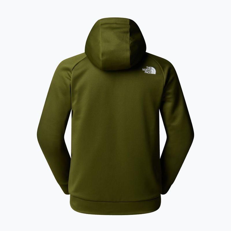 Мъжки суитшърт The North Face Reaxion Fleece Full Zip Hoodie woodland green/black 2
