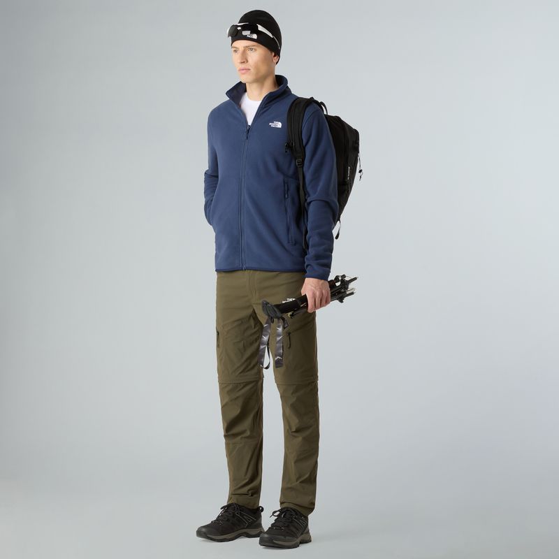 Мъжки суитшърт от полар The North Face Glacier Fleece summit navy 2