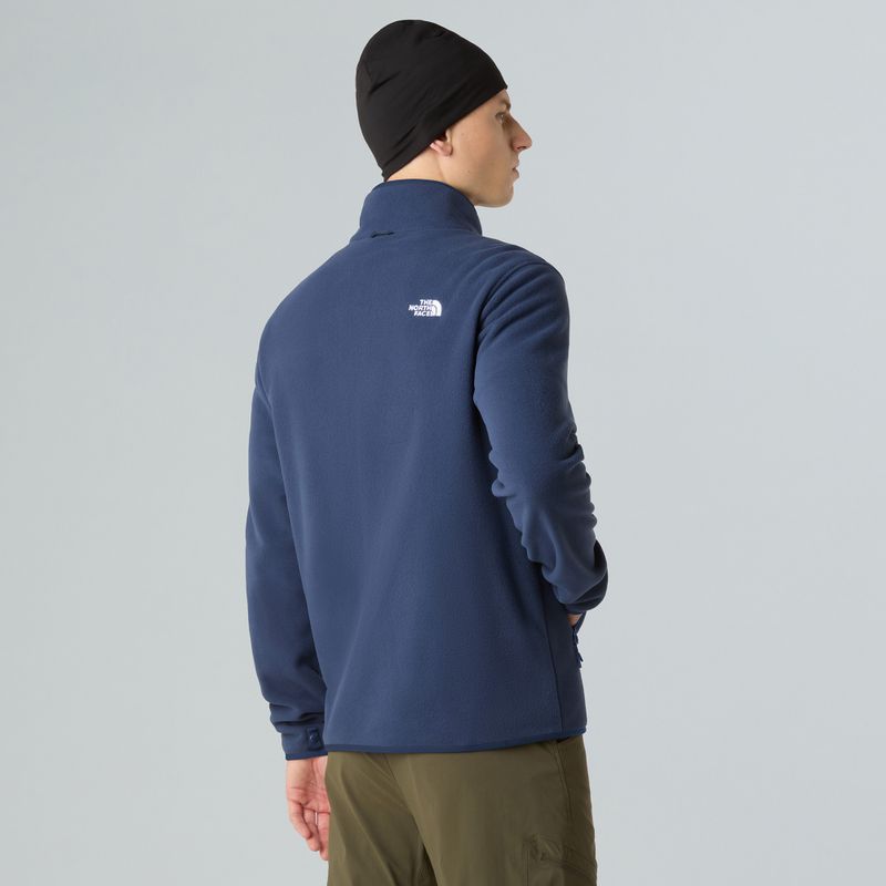 Мъжки суитшърт от полар The North Face Glacier Fleece summit navy 3