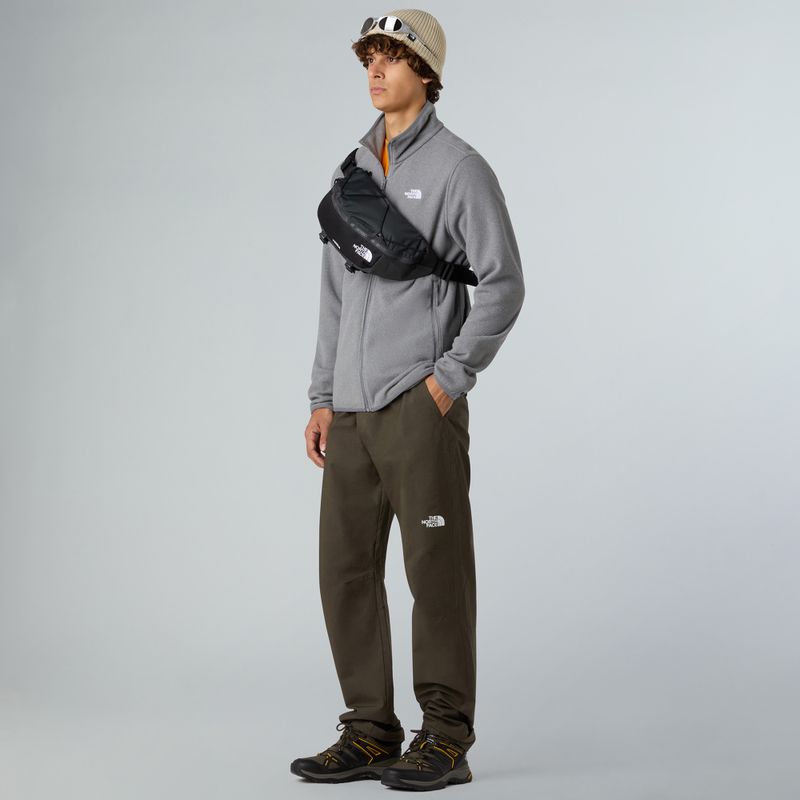 Мъжки суитшърт от полар The North Face Glacier Fleece mid grey heather 2