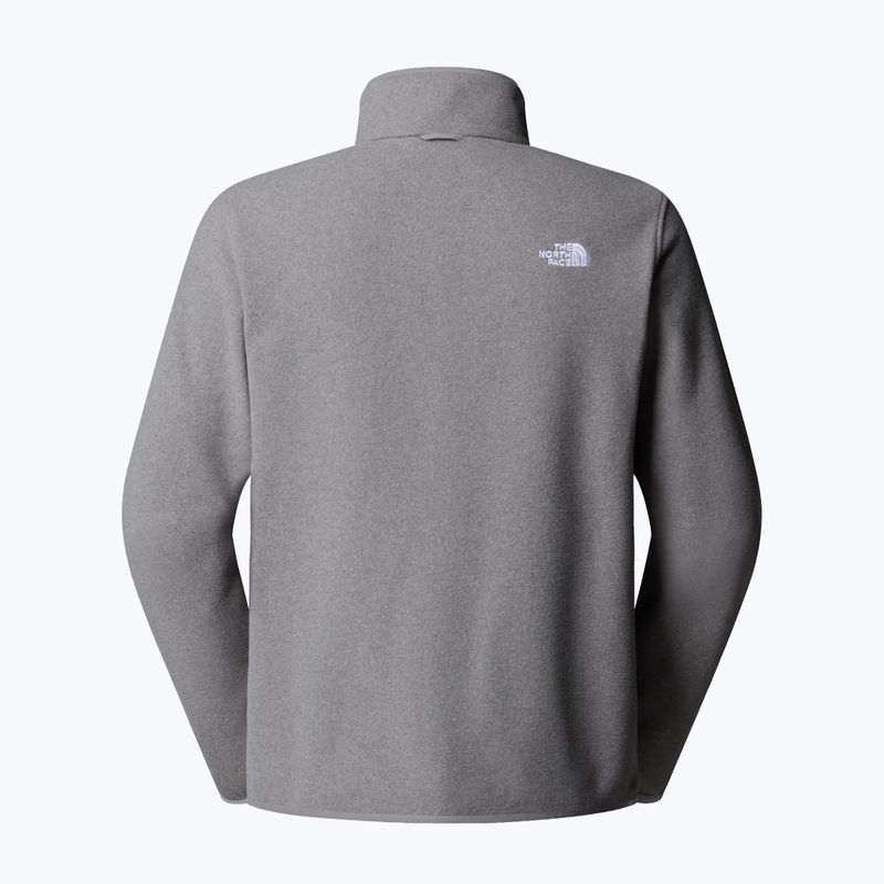 Мъжки суитшърт от полар The North Face Glacier Fleece mid grey heather 6