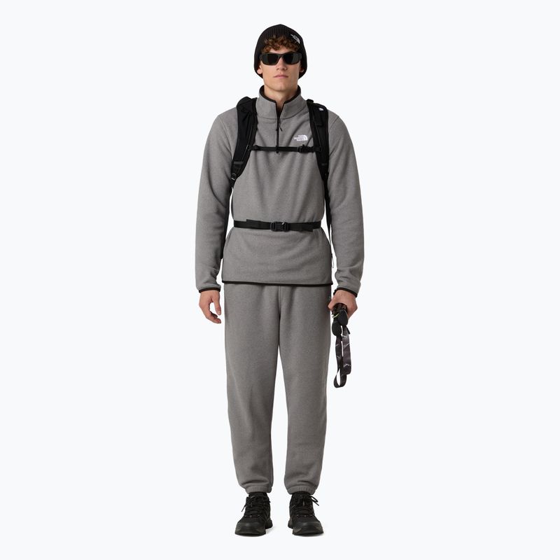 Мъжки панталони The North Face Glacier Fleece mid grey heather 2