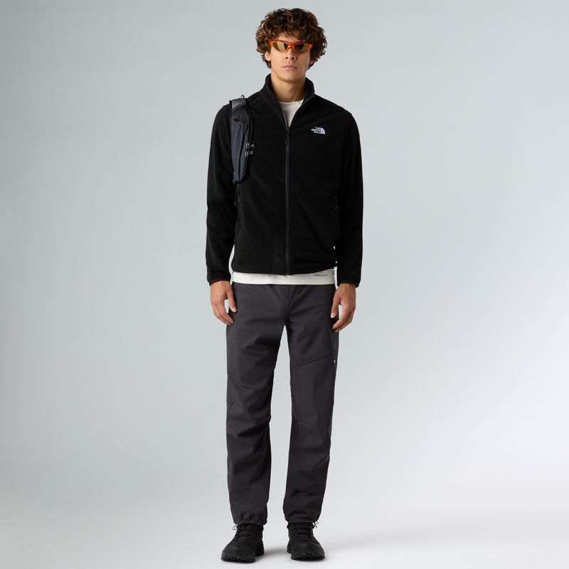 Мъжки суитшърт от полар The North Face Glacier Fleece black 2