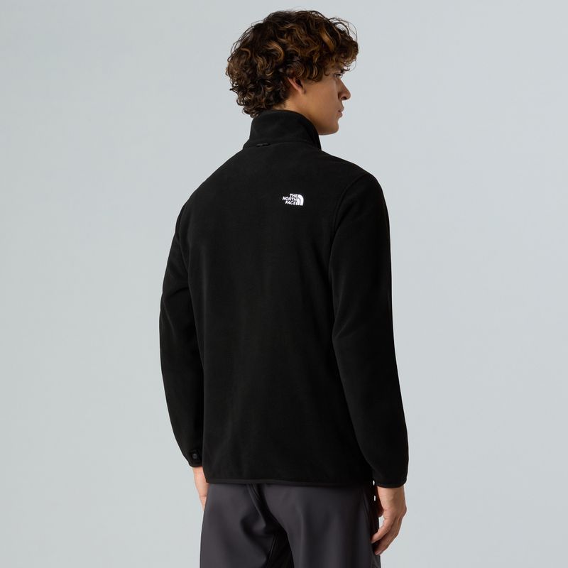 Мъжки суитшърт от полар The North Face Glacier Fleece black 3