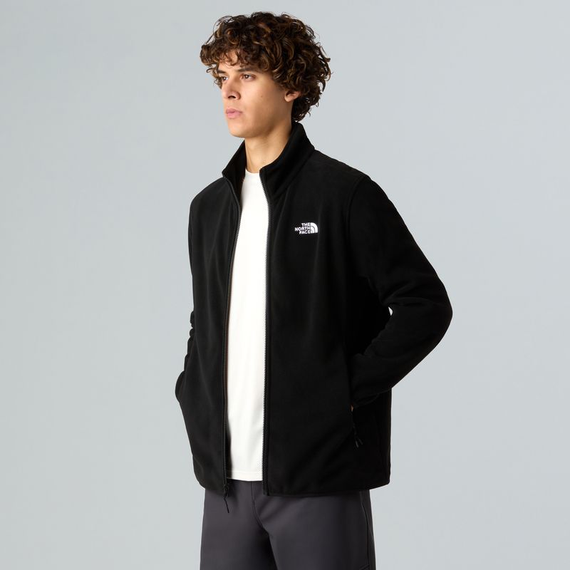 Мъжки суитшърт от полар The North Face Glacier Fleece black 4