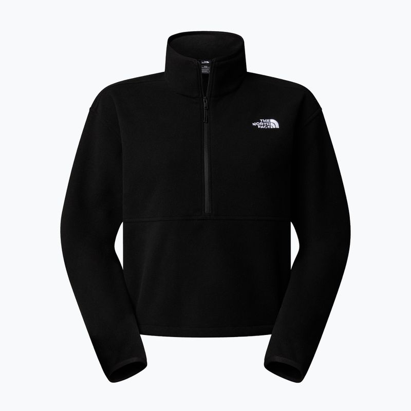 Дамски суитшърт The North Face Glacier Fleece 1/2 Zip Short black 4