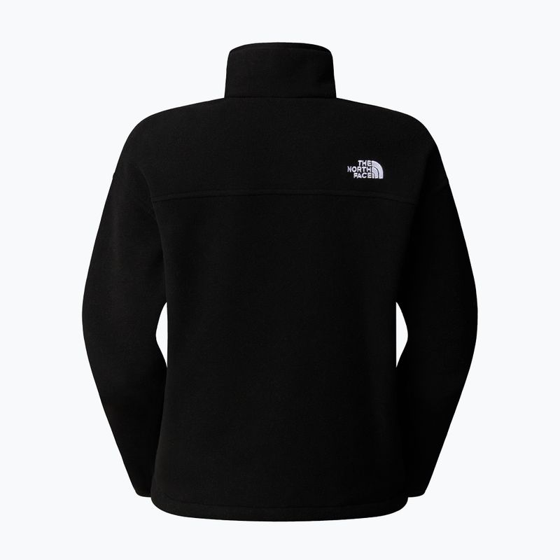 Дамски суитшърт The North Face Glacier Fleece 1/2 Zip Short black 5