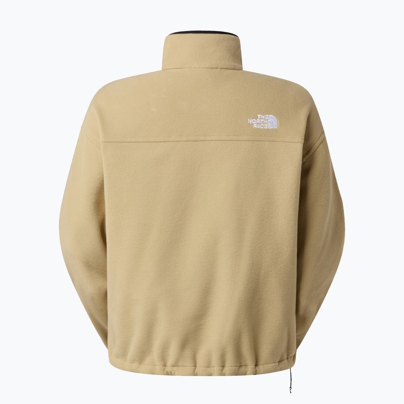 Дамски суитшърт The North Face Glacier Fleece 1/2 Zip Short khaki stone 5