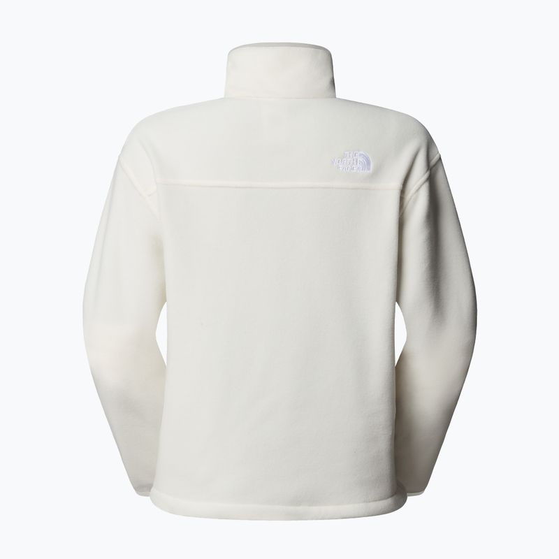 Дамски суитшърт The North Face Glacier Fleece 1/2 Zip Short white dune 5
