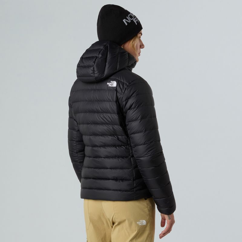 Дамско пухено яке The North Face Down Hooded black 3