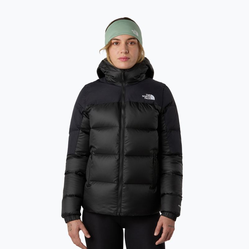 Дамско пухено яке The North Face Diablo Down 2.0 Hooded black heather/black