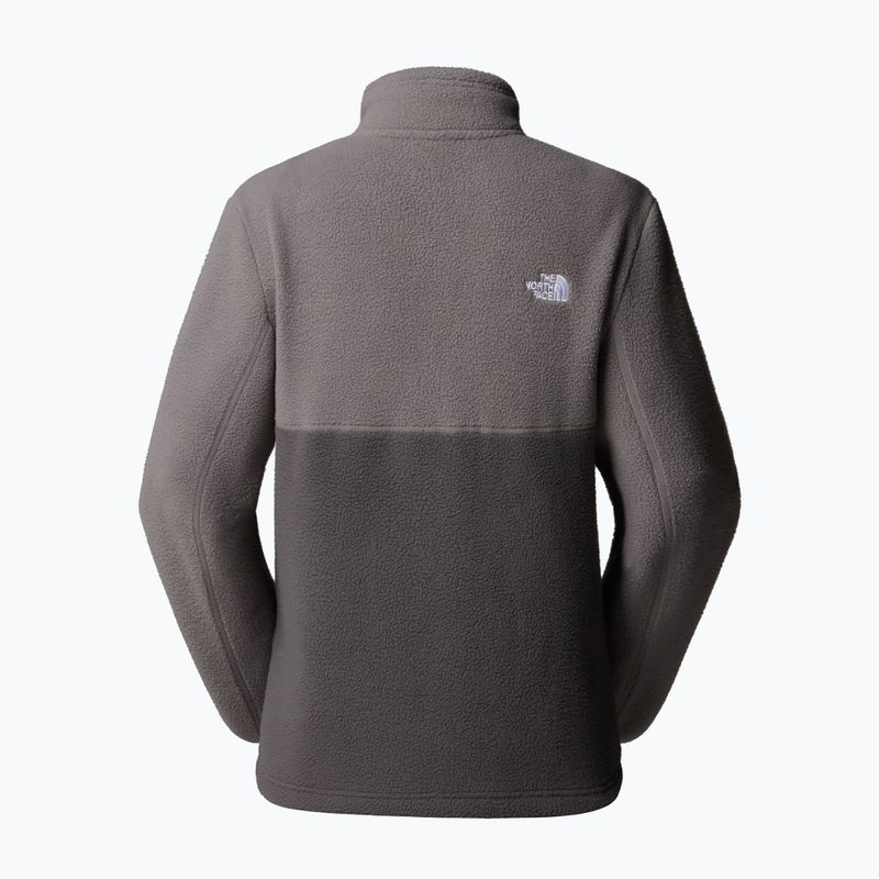 Дамски поларен суитшърт The North Face Yumiori Full Zip антрацитно сиво/пушено 6