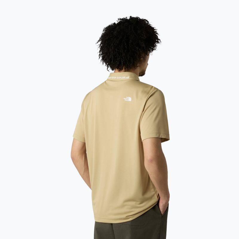 Мъжка поло тениска The North Face New Tanken Polo khaki stone 3