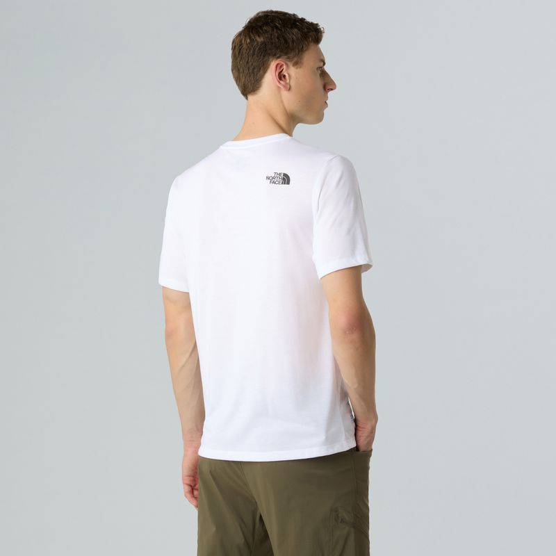 Мъжка тениска The North Face Multiple Placement white 3
