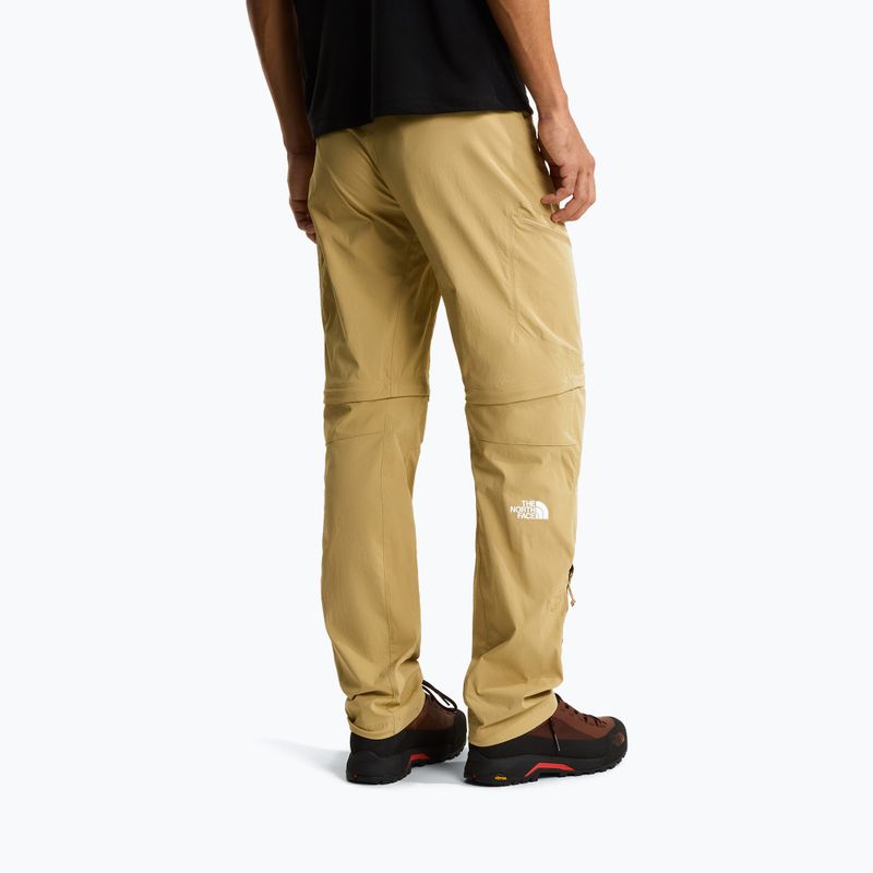 Мъжки панталони за трекинг The North Face Exploration Regular Tapered Convertible khaki stone 3