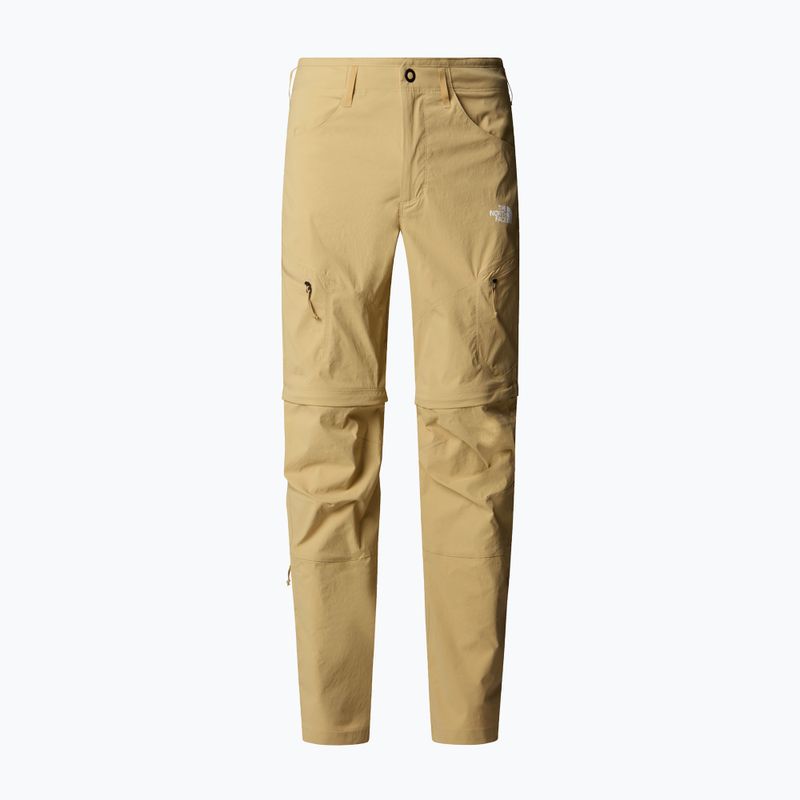 Мъжки панталони за трекинг The North Face Exploration Regular Tapered Convertible khaki stone 4