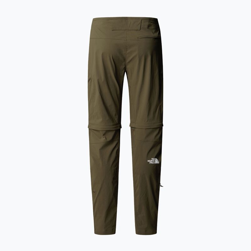 Мъжки панталони за трекинг The North Face Exploration Regular Tapered Convertible taupe green 6