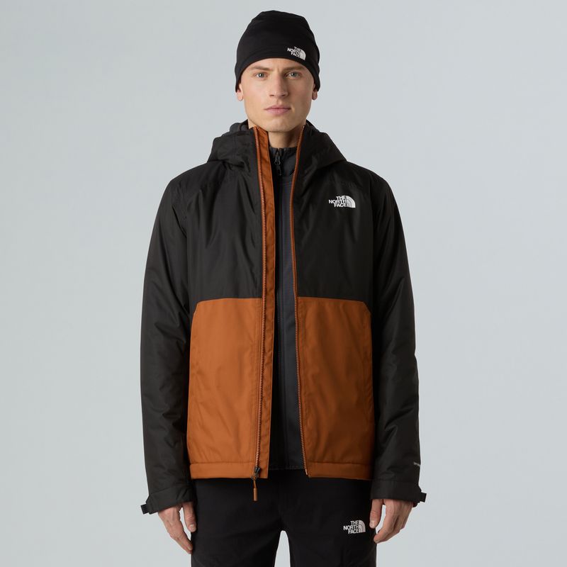 Мъжко пухено яке The North Face Millerton Insulated burnt umber/black 4