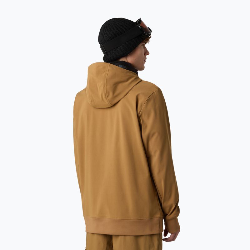 Мъжки суитшърт The North Face Tekno Logo Hoodie utility brown 3