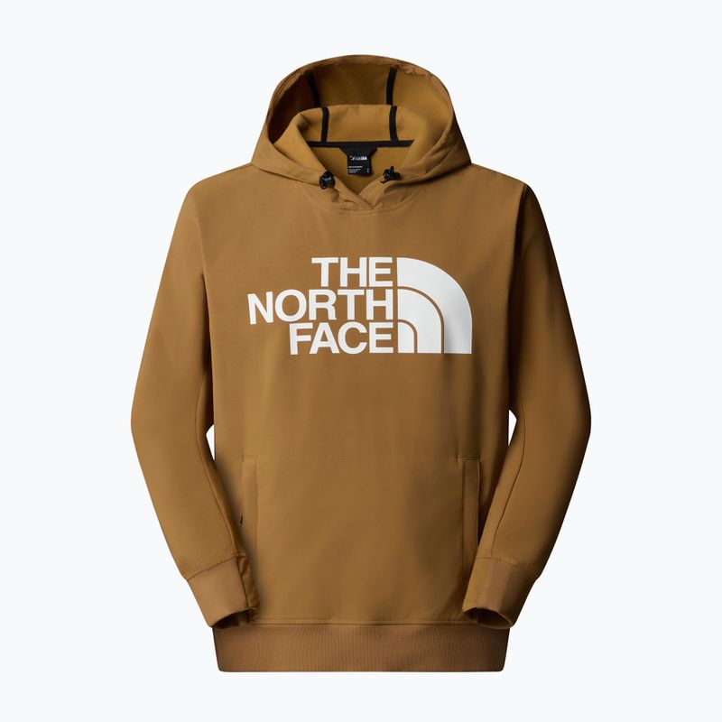 Мъжки суитшърт The North Face Tekno Logo Hoodie utility brown 4