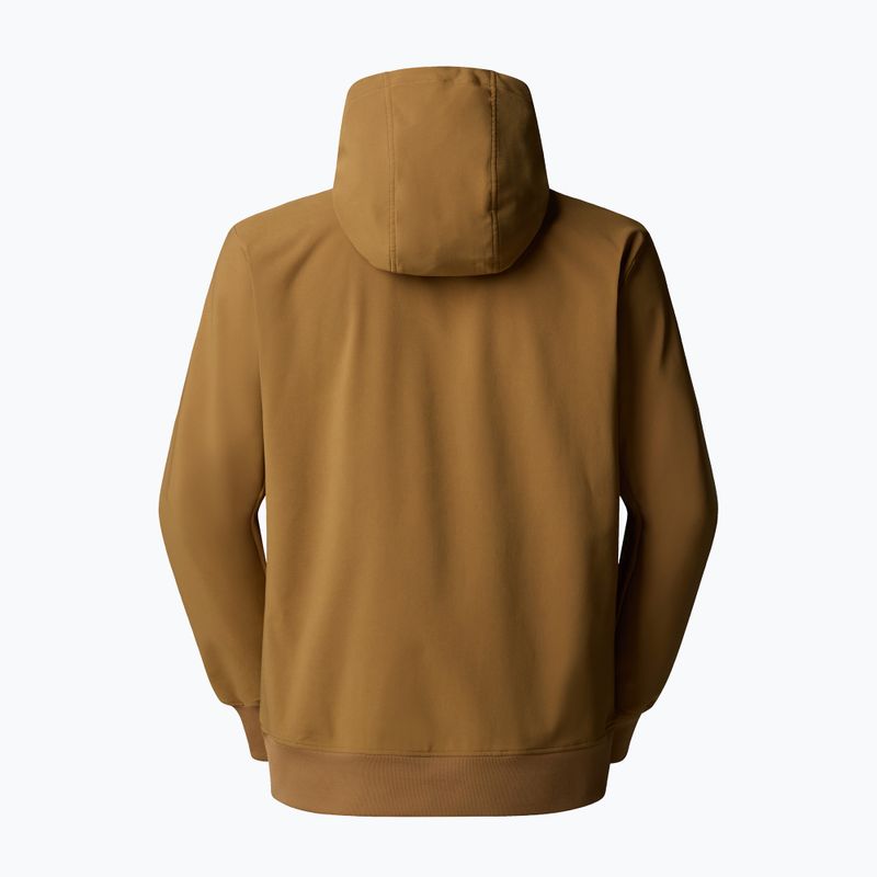 Мъжки суитшърт The North Face Tekno Logo Hoodie utility brown 5