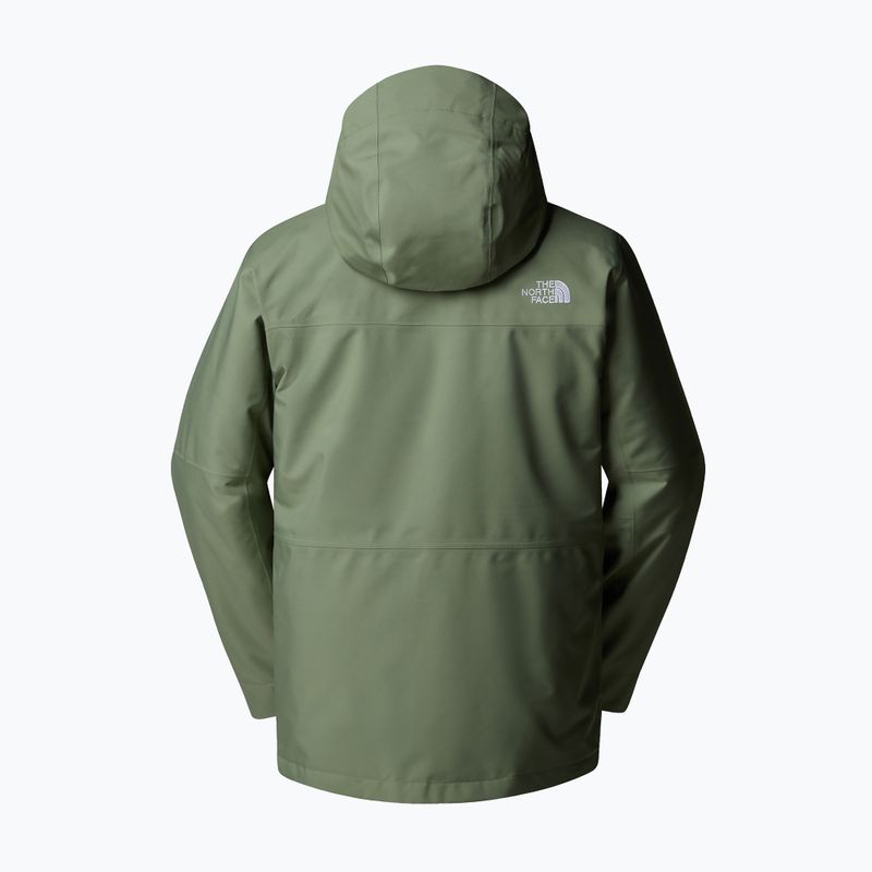 Мъжко яке за сноуборд The North Face Fourbarrel Triclimate bark mist/black 7