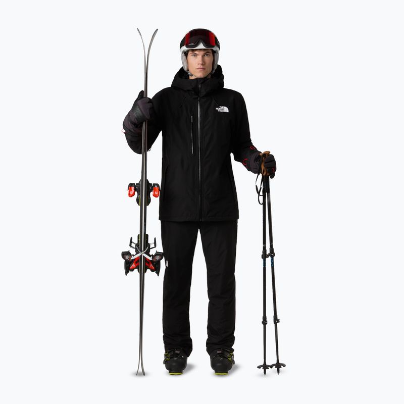 Мъжки скиорски панталони The North Face Descendit black/black 2